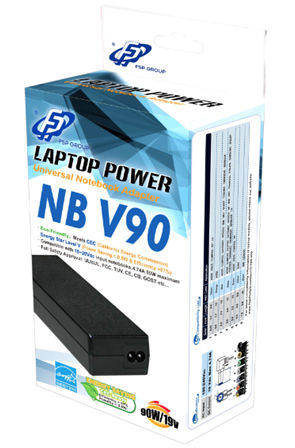 FSP NB V 90 power adapter/inverter 90 W Black