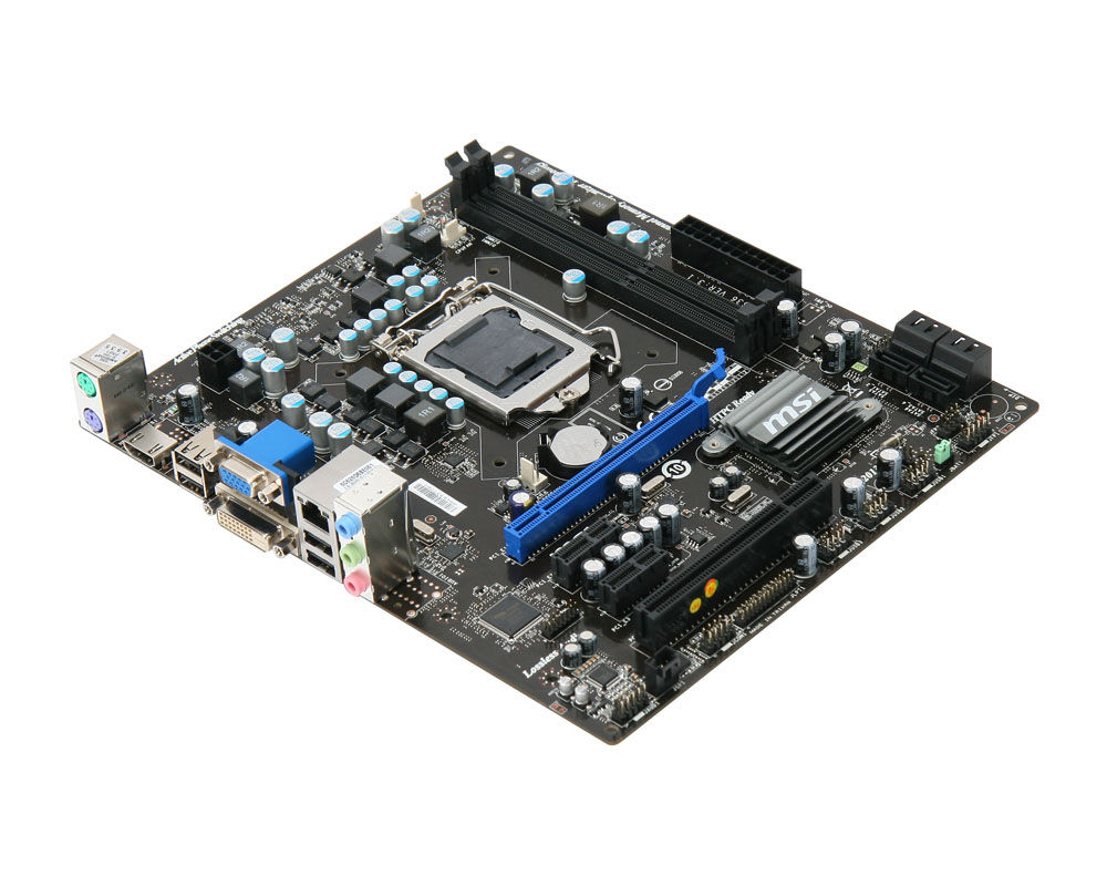 MSI H55M-E23 motherboard LGA 1156 (Socket H) micro ATX