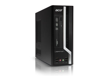 Acer Veriton X 275 Intel® Pentium® E5800 4 GB DDR3-SDRAM 500 GB Windows 7 Professional Desktop PC Black
