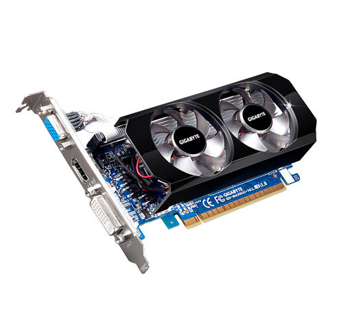 GIGABYTE GV-N430OC-1GI graphics card NVIDIA GeForce GT 430 1 GB GDDR3