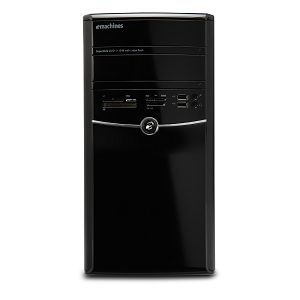 Acer eMachines ET1840 Intel® Pentium® E5700 4 GB DDR2-SDRAM 500 GB Windows 7 Home Premium Micro Tower PC Black