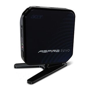 Acer Aspire AspireRevo 3700 Intel Atom® D525 2 GB DDR3-SDRAM 250 GB NVIDIA® ION™ Windows 7 Home Premium Small Desktop PC Black