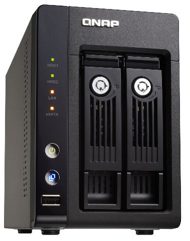QNAP TS-239 Pro II Turbo NAS Tower Intel Atom® D410 1 GB 0 TB