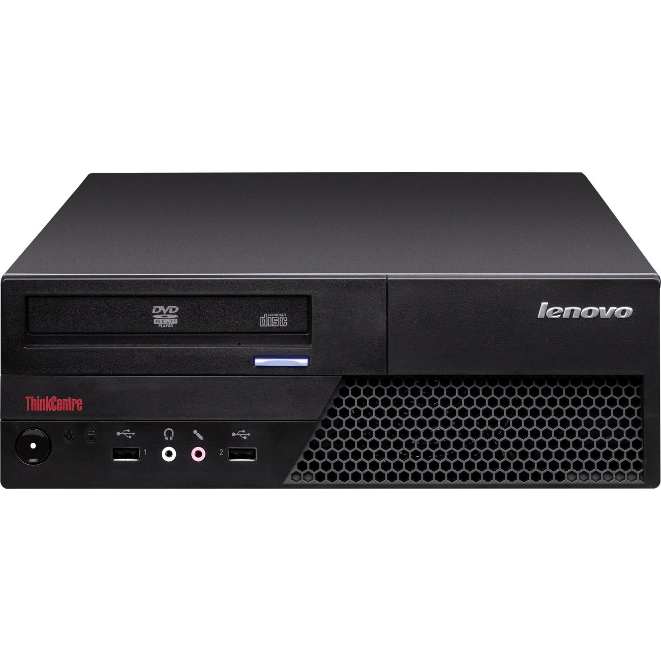 Lenovo ThinkCentre M58 Intel® Core™2 Duo E7500 2 GB DDR3-SDRAM 250 GB HDD Windows 7 Professional SFF PC Black