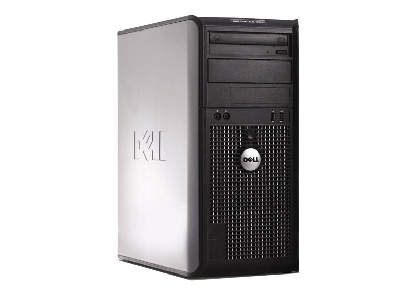 DELL OptiPlex 380MT Intel® Core™2 Duo E7500 2 GB DDR3-SDRAM 250 GB Windows 7 Professional Mini Tower PC Black