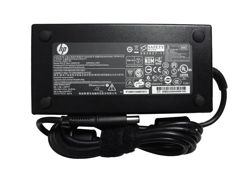 608431-002 - HP 200-Watts 19.5V 10.3A Power Adapter For Zbook Series