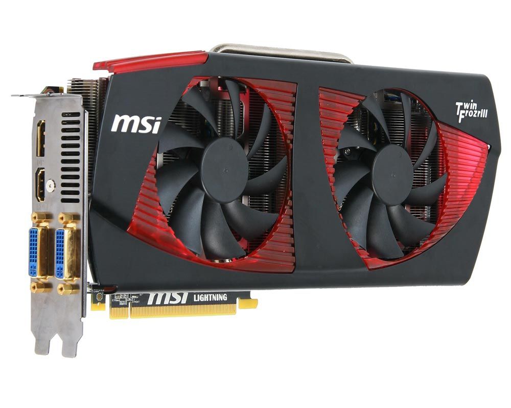 MSI LIGHTNING N480GTX- graphics card