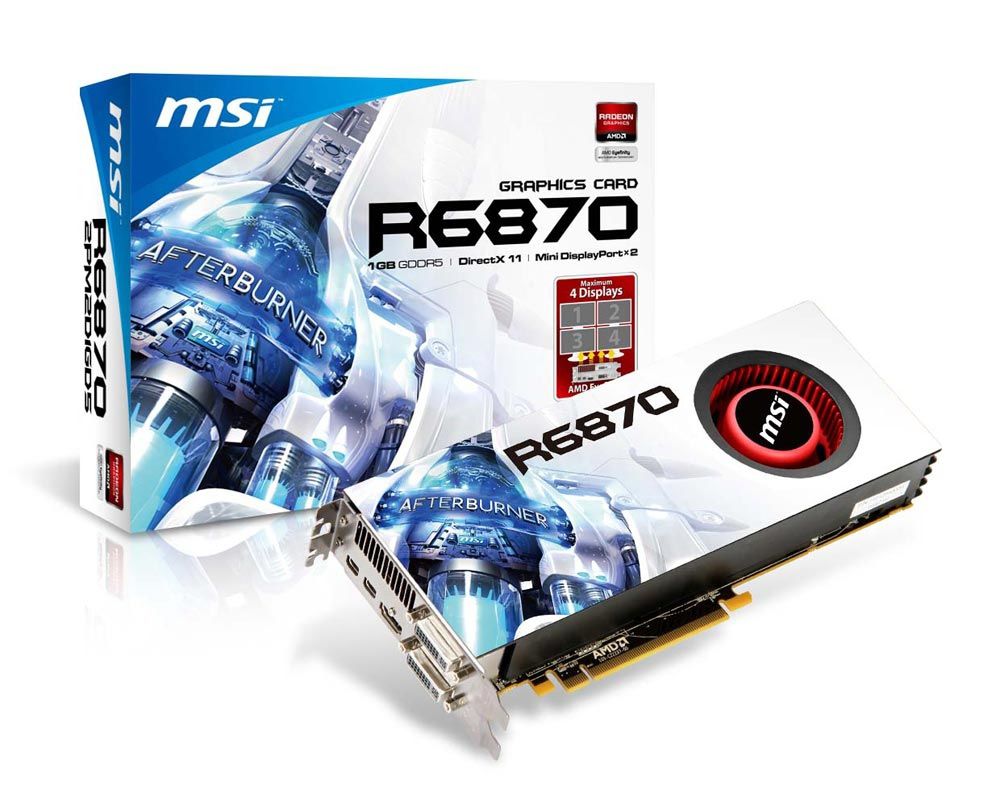 MSI V803-663R graphics card AMD 1 GB GDDR5