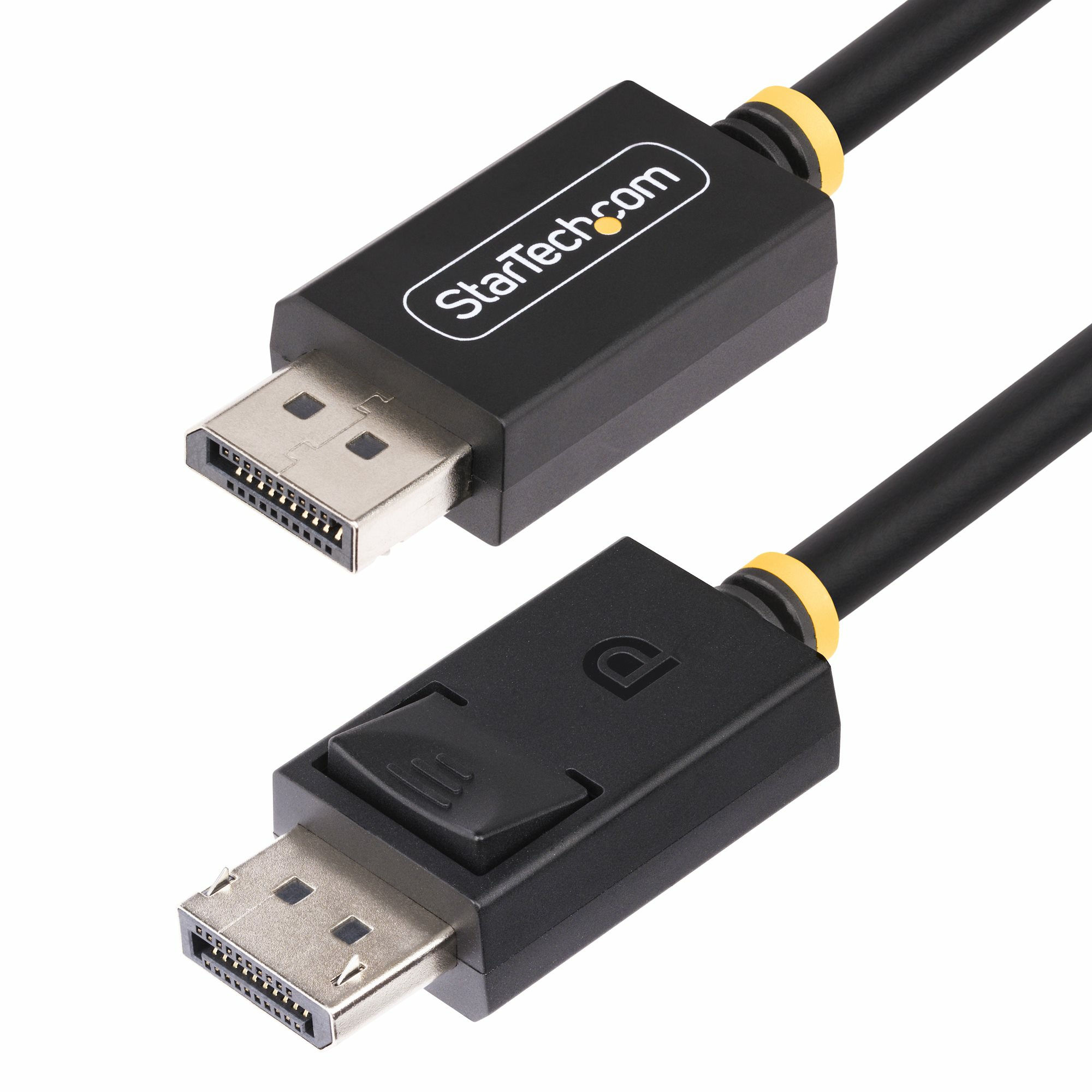 StarTech.com 3ft DisplayPort 2.1 Cable, VESA Certified DP40 DisplayPort Cable w/UHBR10/HDR/HDCP 2.2, 8K 60Hz/4K 144Hz w/DSC 1.2a, 40Gbps, DP 2.1 Cable, UHD Monitor Cord, M/M