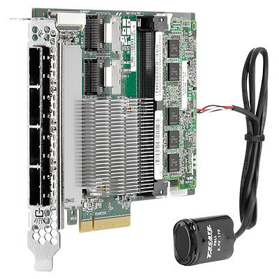 615415-002 - HP Smart Array P822 6-Ports SAS/SATA 2GB Cache (FBWC) PCI Express 3.0 x8 RAID Controller Card