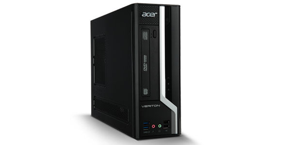 Acer Veriton X4630G Intel® Core™ i5 i5-4430 4 GB DDR3-SDRAM 500 GB HDD Windows 8 SFF PC Black