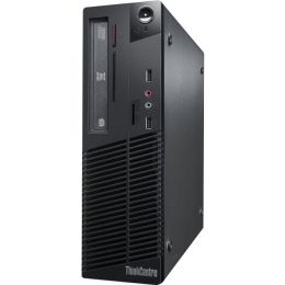 Lenovo ThinkCentre M70e Intel® Core™2 Quad Q9500 4 GB DDR3-SDRAM 500 GB Intel® GMA X4500 Windows 7 Professional SFF PC Black