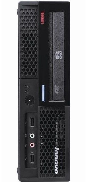 Lenovo ThinkCentre M58 Intel® Pentium® E5400 2 GB DDR3-SDRAM 250 GB Intel® GMA 4500 Windows 7 Professional PC Black