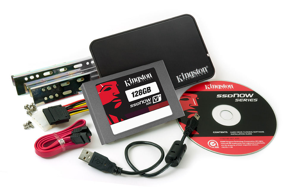 Kingston Technology SSDNow V+100 Upg. Bundle Kit 128 GB 2.5" MLC