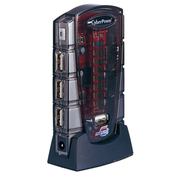 CyberPower CPH720P interface hub 480 Mbit/s