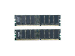Buffalo TechWorks memory module 1 GB 2 x 0.5 GB DDR 184-pin DIMM