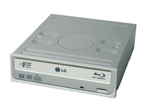 LG Super Multi Blue BD Rewriter, Beige optical disc drive Internal