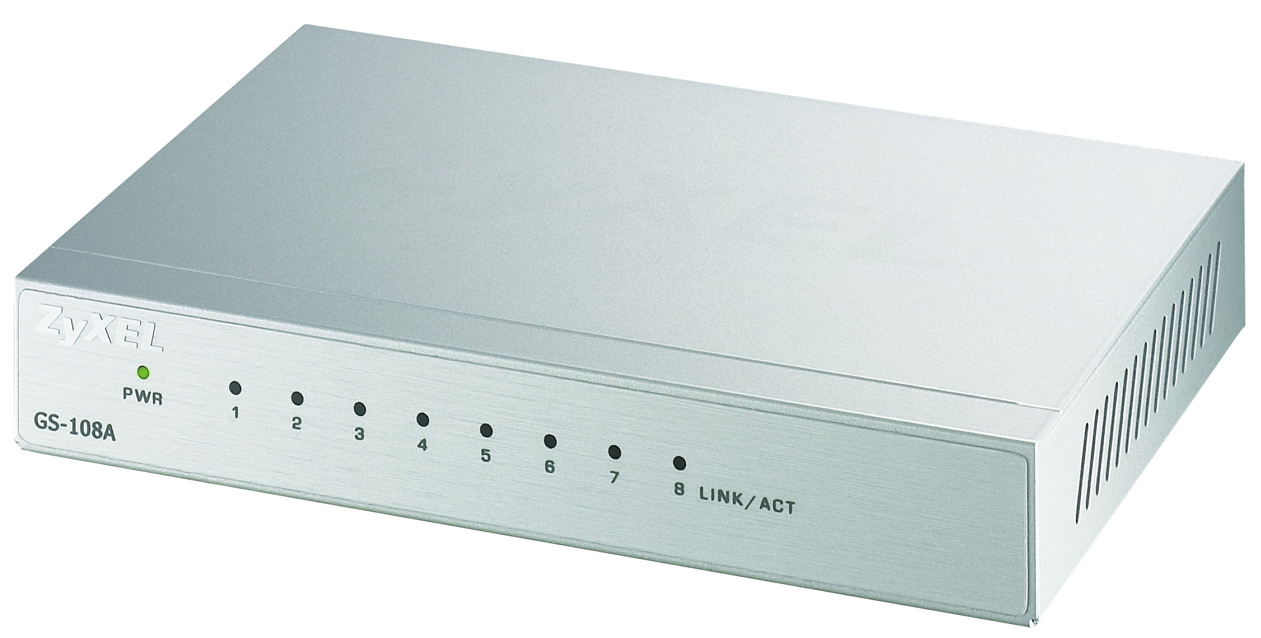 Zyxel GS-108A 8-port Desktop Gigabit Ethernet Switch Unmanaged