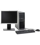 HP xw4400 + 2xL1955 Flat Panel Monitor Intel® Core™2 Duo 1 GB DDR2-SDRAM Windows XP Professional Workstation