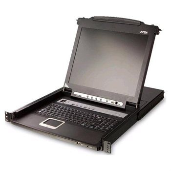 ATEN CL5708F rack console 43.2 cm (17") 1280 x 1024 pixels Black