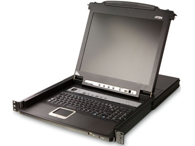 ATEN CL5716F KVM switch Rack mounting Black