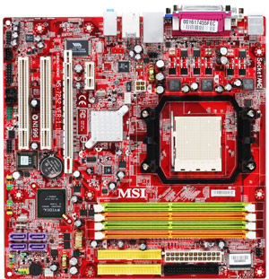 MSI K9NBPM2-FID motherboard Socket AM2 micro ATX