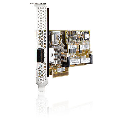 633537-001 - HP Smart Array P222 1-Port SAS 6Gb/s PCI Express x8 512MB Cache (FBWC) Low Profile RAID Controller Card