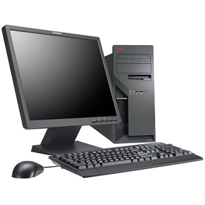 Lenovo ThinkCentre M55p Intel® Core™2 Duo E6320 2 GB DDR2-SDRAM 250 GB Intel® GMA 3000 Windows Vista Business Tower PC