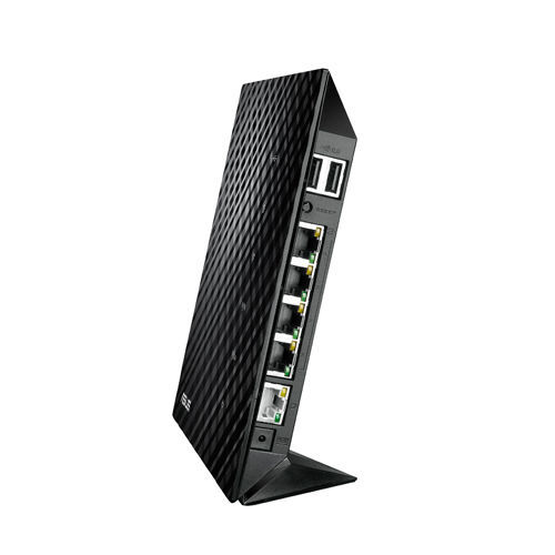 ASUS RT-N56U wireless router Gigabit Ethernet Dual-band (2.4 GHz / 5 GHz) Black