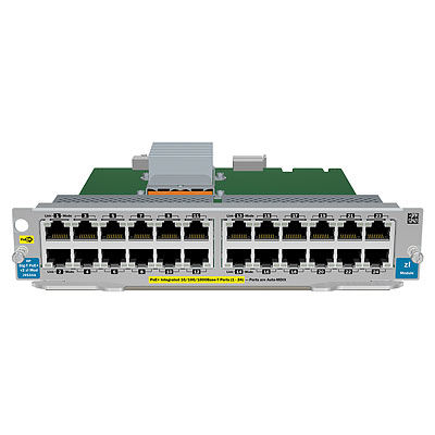 HP 24-port Gig-T PoE+ v2 zl Module network switch module Gigabit Ethernet