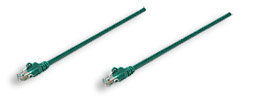 Intellinet Network Patch Cable, Cat6, 3m, Green, Copper, S/FTP, PVC, RJ45, Gold Plated Contacts, Snagless, Booted, Lifetime Warranty, Polybag