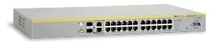 Allied Telesis AT-8000S/24POE Layer 2 Stackable Fast Ethernet Switch Managed L2 Power over Ethernet (PoE)