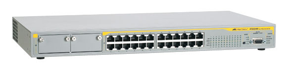 Allied Telesis 10/100TX x 24 ports Managed Fast Ethernet Layer 2+ Switch L2+ 1U