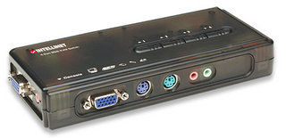 Intellinet 150118 KVM switch Black