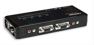 Intellinet 4-Port Compact KVM Switch