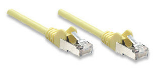 Intellinet RJ-45, 4m, Cat6, UTP networking cable Yellow