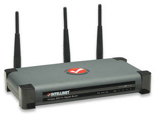 Intellinet 524315 wireless router Gigabit Ethernet Grey