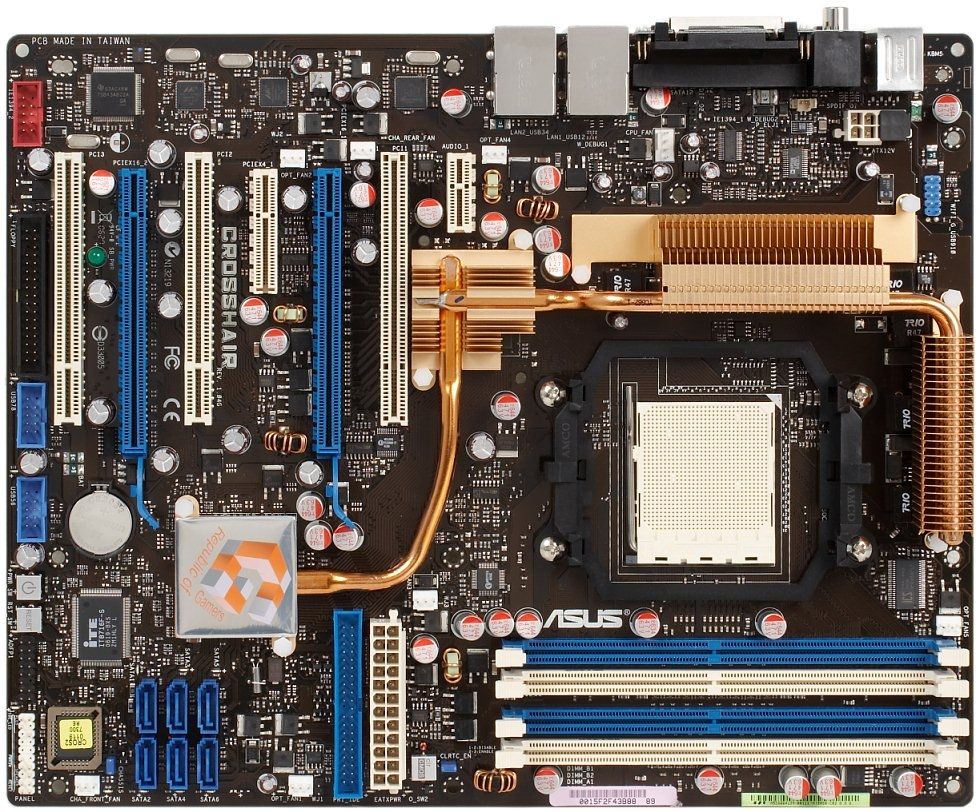 ASUS Bundkort AM2 nForce 590 SLI 4*DDR2 800 Socket AM2 ATX