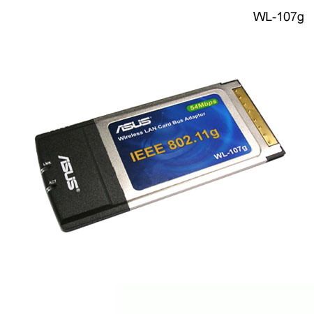 ASUS Wireless Cardbus Adapter WL-107G 54 Mbit/s