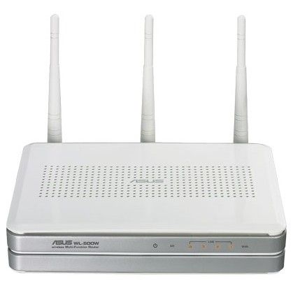 ASUS WL-500W - 802.11n Multi-Functional wireless router