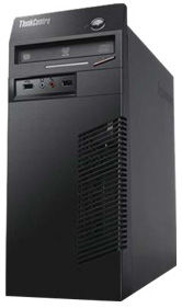 Lenovo ThinkCentre M70e Intel® Pentium® E5500 2 GB DDR3-SDRAM 250 GB Windows 7 Professional Tower PC Black