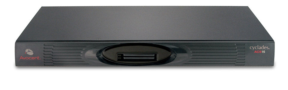 Vertiv Cyclades ACS-16 2DC KVM switch Black
