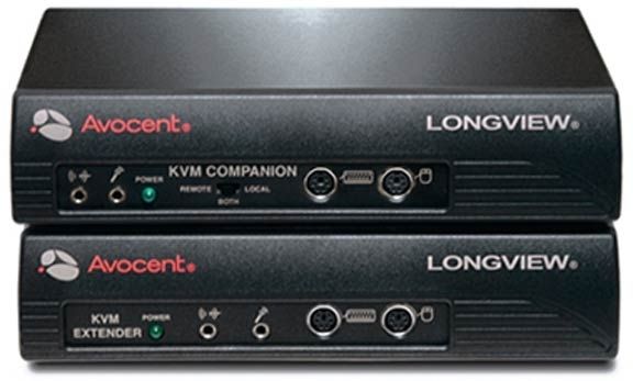 Vertiv Avocent LongView 830 Companion KVM switch Black