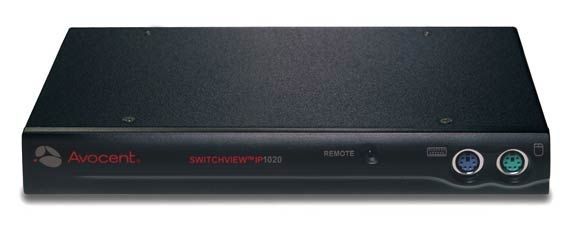 Vertiv Avocent SwitchView IP 1020 KVM switch Black