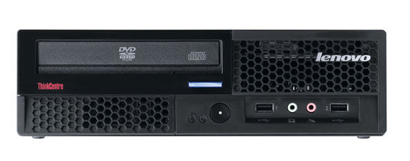 Lenovo ThinkCentre M58p Intel® Core™2 Duo E8500 2 GB DDR3-SDRAM 320 GB Intel® GMA 4500 Windows 7 Professional PC Black