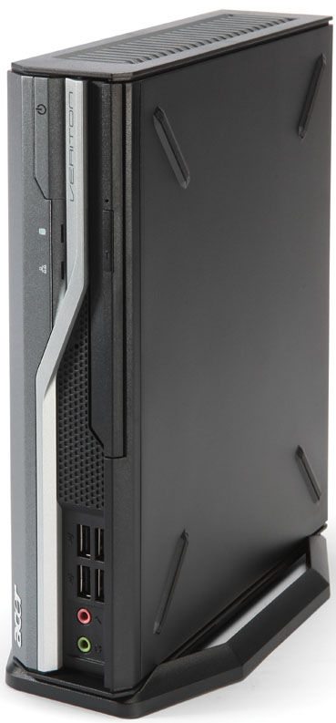Acer Veriton L480G Intel® Pentium® E5700 2 GB DDR3-SDRAM 160 GB Windows 7 Professional Desktop PC Black, Grey