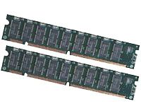 Fujitsu Memory 1GB (2x512MB) DDR SDRAM PC333 memory module