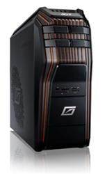 Acer Aspire G5900-042 Intel® Core™ i5 i5-650 8 GB DDR3-SDRAM 1.5 TB AMD Radeon HD 5570 Windows 7 Home Premium Tower PC Black, Orange