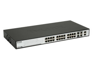 D-Link DES-1228P network switch Managed Power over Ethernet (PoE)