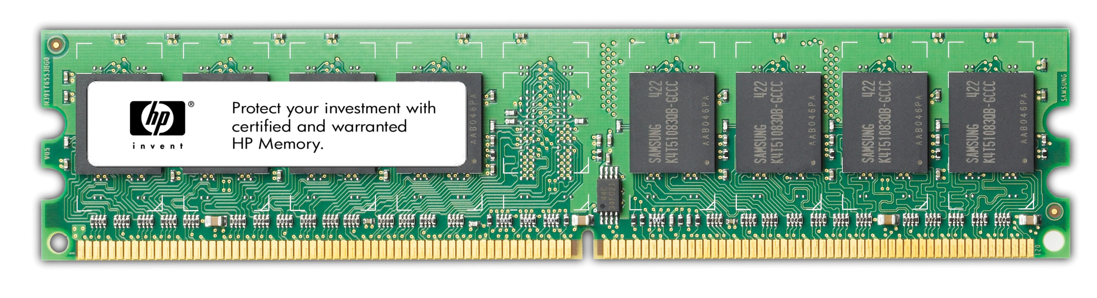 HP PC2-6400 2GB memory module 2 x 1 GB DDR2 240-pin DIMM